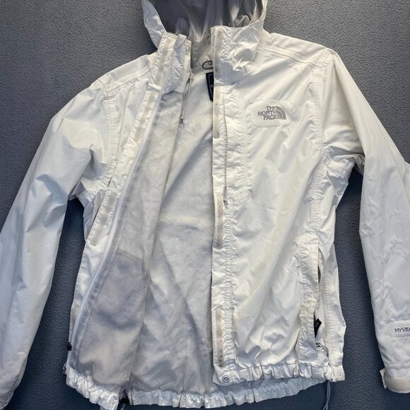The North Face Hyvent Jacket white women's size medium water proof hiking - Picture 12 of 16